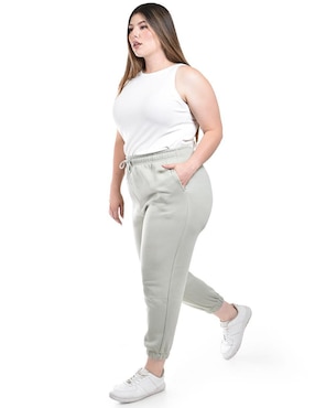 Pants regular Roman Fashion con elástico para mujer