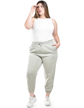 Pants regular Roman Fashion con elástico para mujer