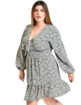 Vestido corto casual Roman Fashion para mujer
