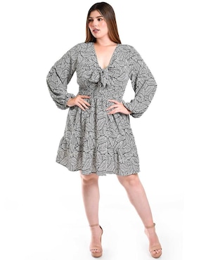 Vestido corto casual Roman Fashion para mujer