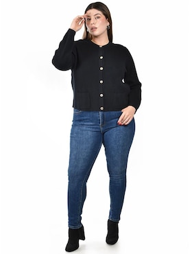 Suéter Roman Fashion cuello redondo para mujer