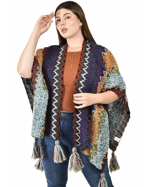 Poncho Roman Fashion para mujer