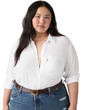 Blusa Levi's manga larga para mujer