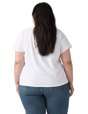 Playera manga corta Levi's cuello redondo para mujer