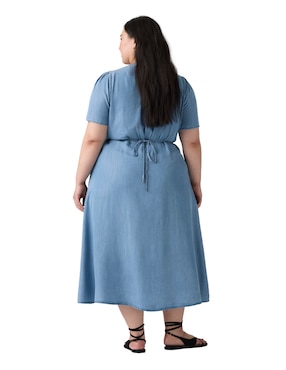 Vestido midi casual Levi's para mujer