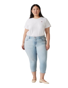 Jeans Skinny Levi's 311 PL Shp Skny Capri 22 para mujer