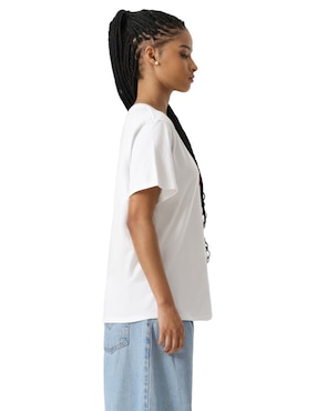 Playera manga corta Levi's cuello redondo para mujer