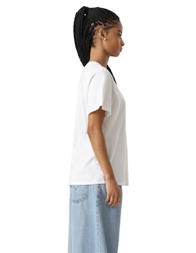 Playera manga corta Levi's cuello redondo para mujer