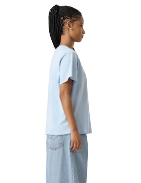 Playera manga corta Levi's cuello redondo para mujer