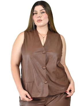 Chaleco Roman Fashion impermeable para mujer