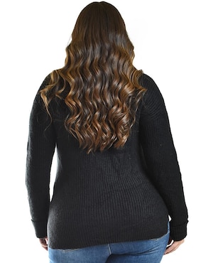 Suéter Roman Fashion cuello v para mujer