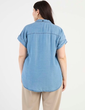 Blusa Biography manga corta para mujer