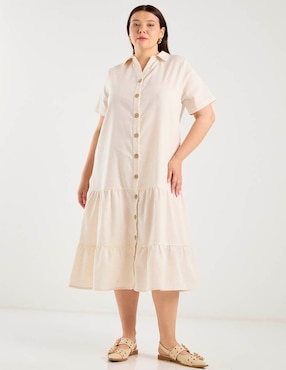 Vestido 3/4 casual Biography para mujer