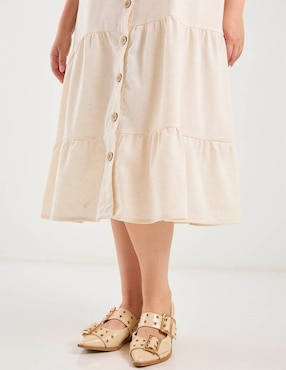 Vestido 3/4 casual Biography para mujer