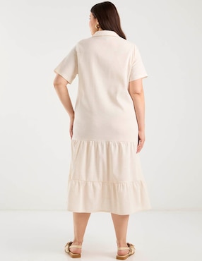 Vestido 3/4 casual Biography para mujer