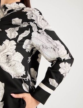 Blusa Biography manga larga para mujer