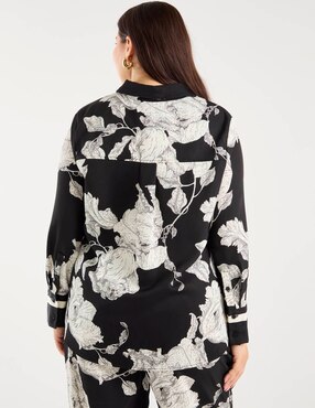 Blusa Biography manga larga para mujer