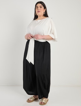 Blusa Map manga al codo para mujer