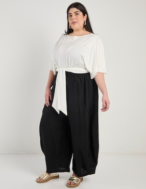 Blusa Map manga al codo para mujer