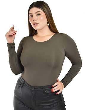 Body Roman Fashion cuello redondo para mujer