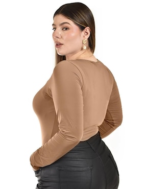 Body Roman Fashion cuello redondo para mujer