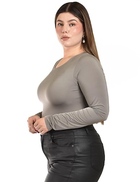 Body Roman Fashion cuello redondo para mujer