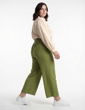 Pantalón coulotte Map para mujer