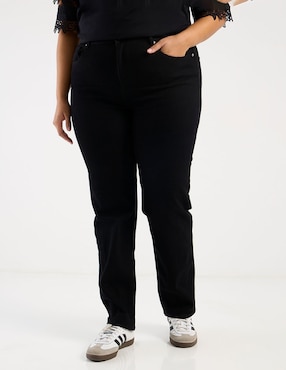 Jeans staight cadera Only Carmakoma para mujer