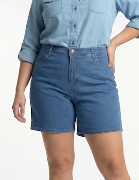 Short The Pattern de algodón para mujer
