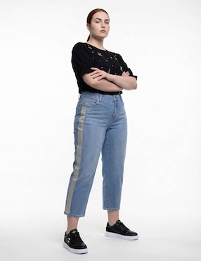 Jeans relajado Karl Lagerfeld Paris para mujer