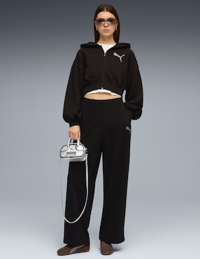 Sudadera con capucha Puma Essentials Graphic para mujer