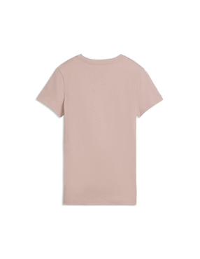 Playera manga corta Puma cuello redondo para mujer