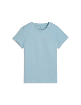 Playera manga corta Puma cuello redondo para mujer