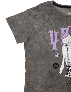 Playera manga corta Yzma cuello redondo para mujer