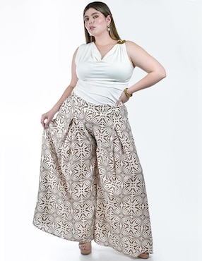 Pantalón relaxed Roman Fashion amplio para mujer