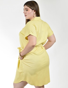 Vestido arriba de la rodilla casual Roman Fashion para mujer