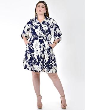 Vestido corto casual Roman Fashion para mujer