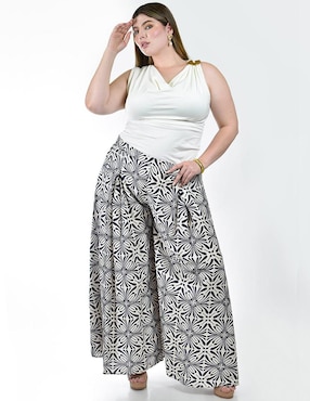 Pantalón relaxed Roman Fashion amplio para mujer