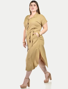 Vestido midi casual Roman Fashion para mujer