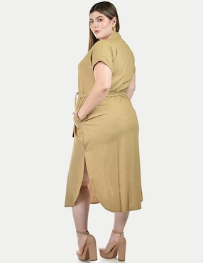 Vestido midi casual Roman Fashion para mujer