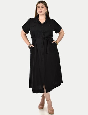 Vestido midi casual Roman Fashion para mujer