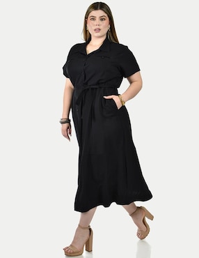 Vestido midi casual Roman Fashion para mujer