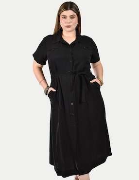 Vestido midi casual Roman Fashion para mujer