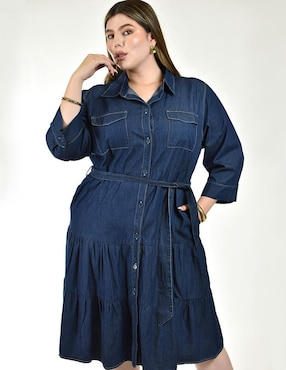 Vestido midi casual Roman Fashion para mujer