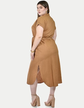 Vestido midi casual Roman Fashion para mujer