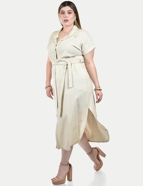 Vestido midi casual Roman Fashion para mujer