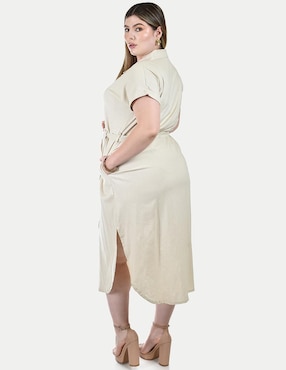 Vestido midi casual Roman Fashion para mujer