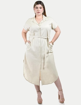Vestido midi casual Roman Fashion para mujer