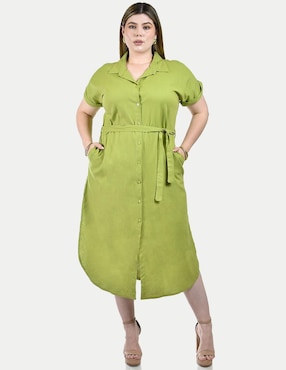 Vestido midi casual Roman Fashion para mujer