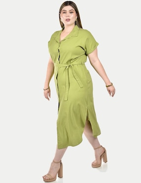 Vestido midi casual Roman Fashion para mujer
